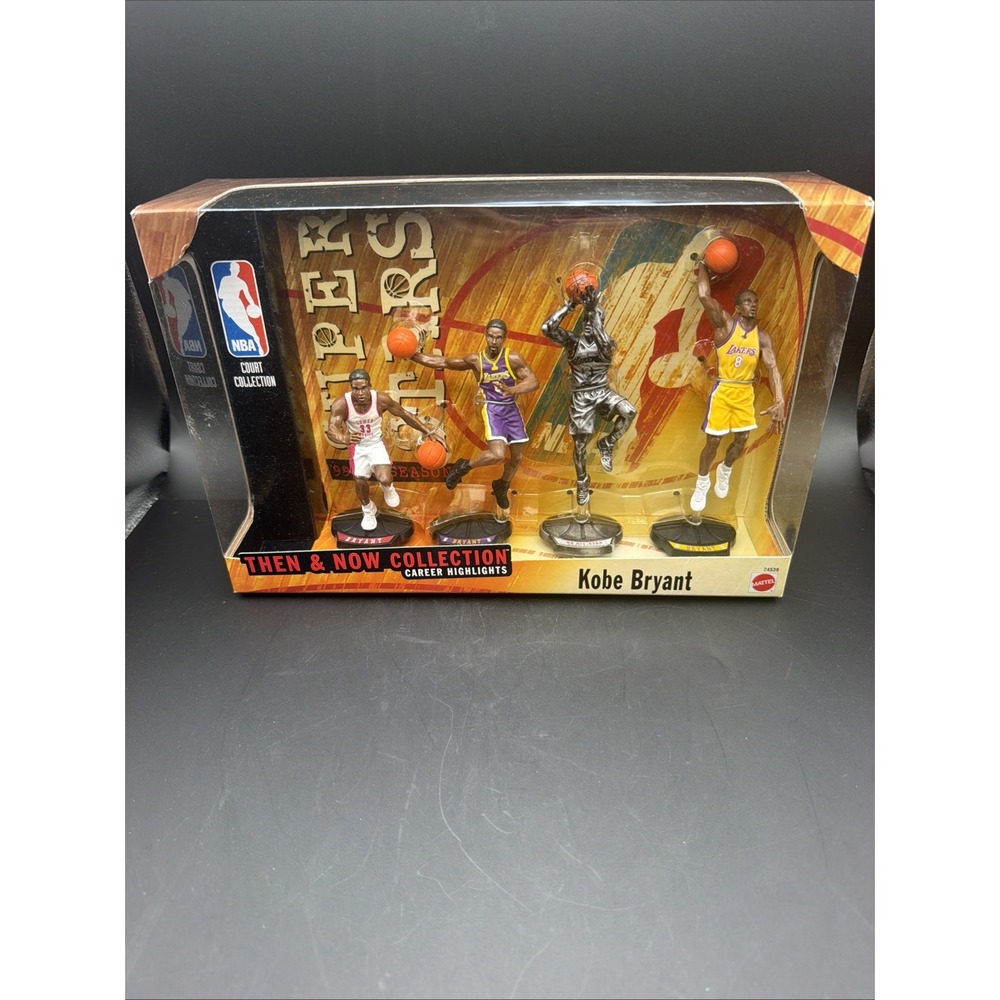KOBE BRYANT 1999 NBA Superstars Figure Then & Now Collection-NEW-LA Lakers🔥RARE